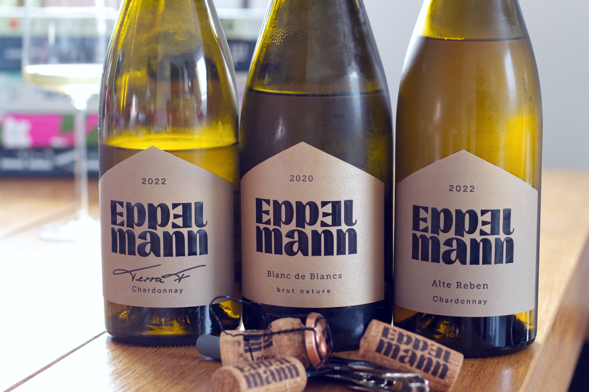 Drei Flaschen Eppelmann · saufwein